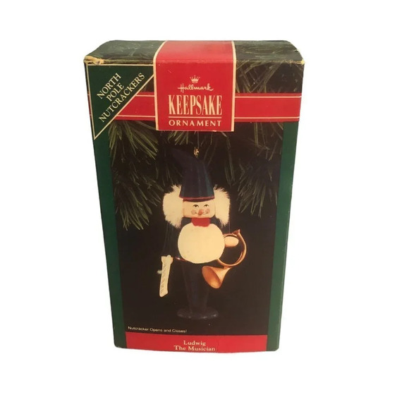 Hallmark KEEPSAKE '92 "Ludwig the Musician" Nutcracker Christmas Xmas Ornament - Picture 3 of 7